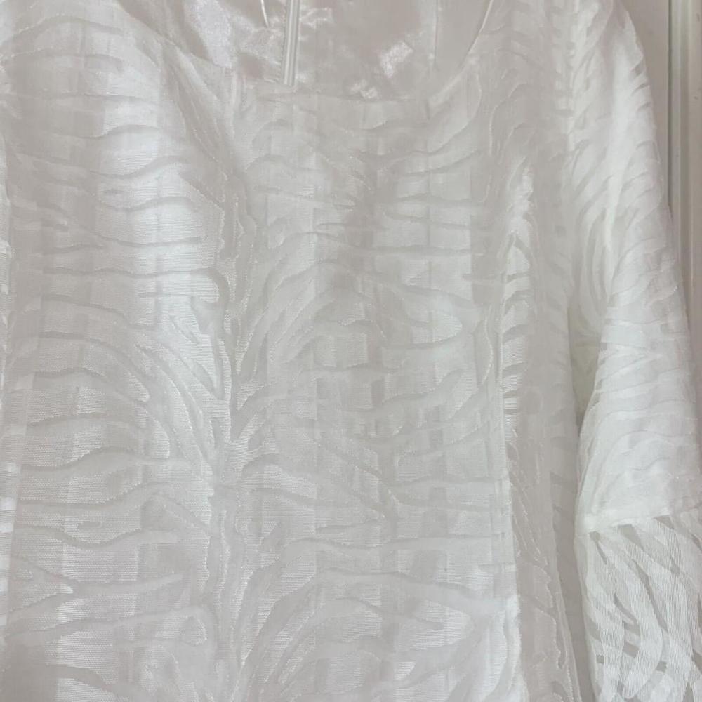 XL Serefina WHITE Beautiful Fully Lined White Lace Fit N Flare Midi Dress - Picture 10 of 13